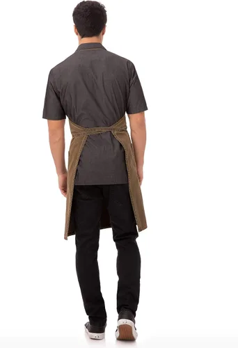 Vista 2 de Chef Works Delantal unisex Dorset con peto