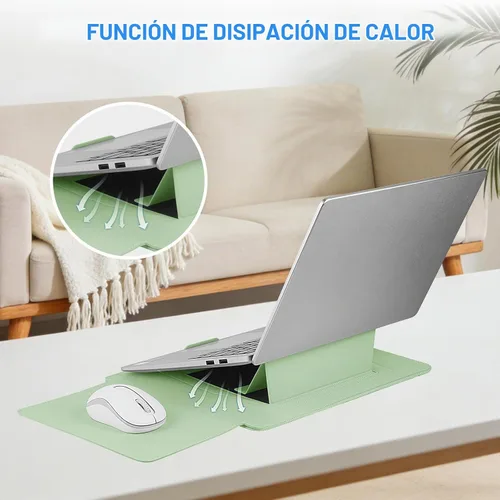 Vista 5 de HoYiXi Funda para laptop de 15 a 15.6 pulgadas, compatible con MacBook Pro de 16/15.4 pulgadas, MacBook Pro 15, Mac Air 15, funda impermeable suave 2