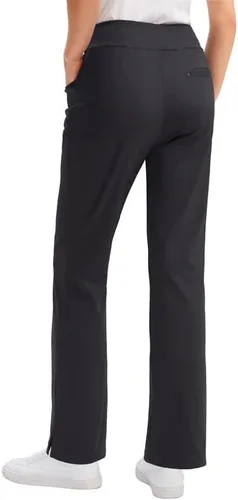 Vista 3 de SANTINY Women's Golf Pants with 3 Pockets Stretch High Waisted Pull on Pants for Women Travel Work Casual