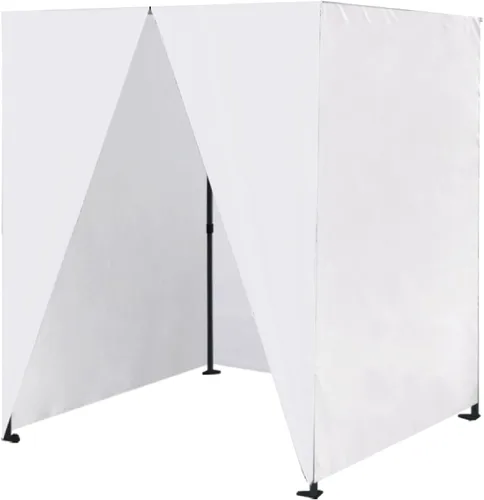 Vista 95 de Eurmax USA - Kit de paredes con cierre completo para toldo desplegable de 8x8 pies, solo 4 paredes (verde bosque)
