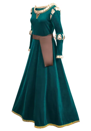 Vista 8 de Disfraz de Merida de Disney Brave para Mujer Multicolor