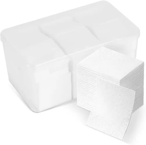 Vista 8 de BOOSTEADY Parches de limpieza de armas, parches de limpieza cuadrados en estuche de plástico, paños de limpieza altamente absorbentes sin pelusas