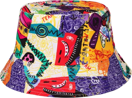 Vista 17 de Sombrero de pescador retro de los años 80 y 90 para mujeres y hombres, sombrero de pescador de moda, plegable, accesorios para rave, sombrero