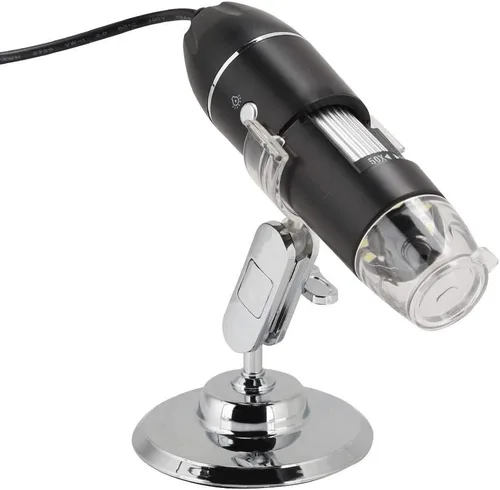 Vista 5 de Endoscopio de aumento 1600x1200 Microscopio USB 1600X Microscopio electrónico digital USB 2MP Cámara de vídeo con 8 LED Compatible con Vista, 7/8/10.