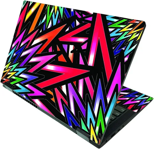 Vista 32 de MightySkins Skin compatible con Lenovo IdeaPad Flex 5 2 en 1 de 15 pulgadas (2021) - Humo brillante Funda protectora de vinilo duradera y única