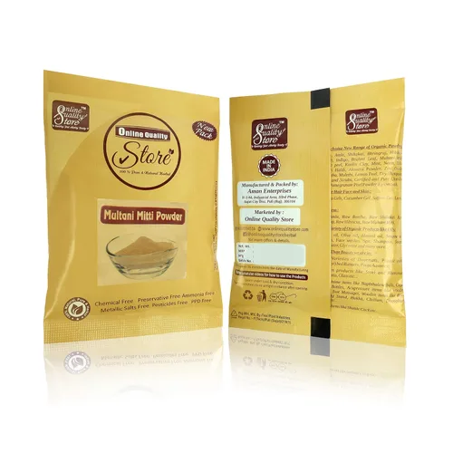 Vista 7 de Online Quality Store Combo de polvo de carbón activado de 1.76 oz con polvo de cáscara de naranja, 1.76 oz y polvo multani Mitti de 1.76 oz