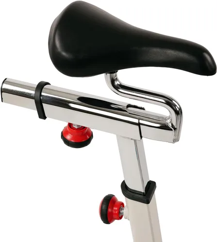 Vista 10 de Sunny Health & Fitness Stationary Exercise Bike Machine w/ Adjustable Cushion Seat & Multi-Grip Handlebar, Indoor Cycling Equipment for Home Cardio