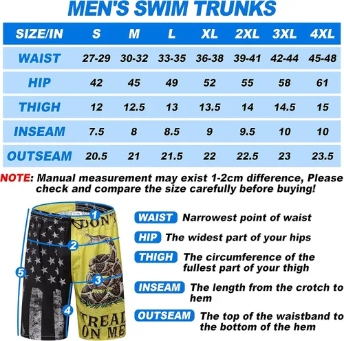 Vista 6 de Traje de baño para hombre de secado rápido con forro de malla, pantalones cortos de playa de ajuste transpirable