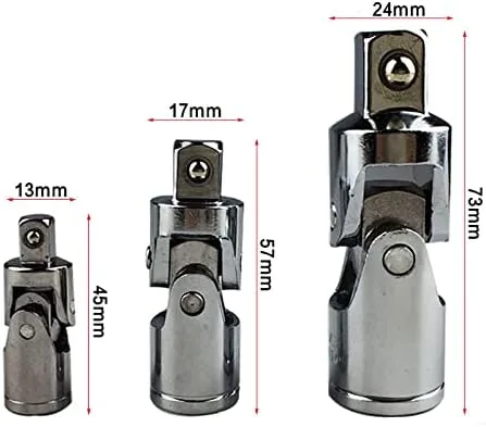 Vista 2 de Adaptador de junta de trinquete zócalo, herramienta manual de manga universal?1/2" 0.492 in