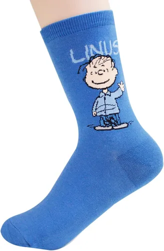 Vista 5 de The Peanuts Snoopy - Colección de calcetines con licencia para mujeres y adolescentes Socksense