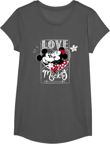 Vista 31 de Disney Mickey & Minnie Mouse Love Mickey - Camiseta para el día de San Valentín