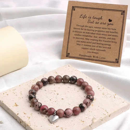 Vista 6 de Pulsera para profesora, regalos de agradecimiento para ella, regalos para profesores, amigos, hija, nieta, regalos de graduación, mamá, hermana