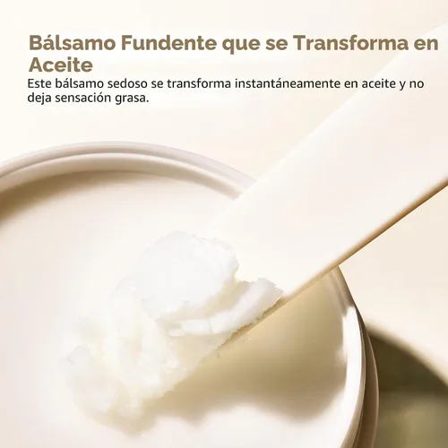 Vista 6 de Beauty of Joseon Radiance - Bálsamo limpiador de maquillaje, protector solar, limpiador de poros para pieles sensibles al acné. Cuidado de la piel