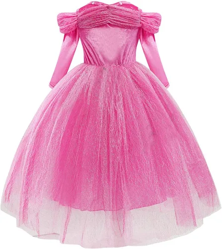 Vista 14 de Vestido de Cenicienta para niñas, disfraz de princesa para Halloween, cosplay, cumpleaños, concurso, Navidad, fiesta de noche
