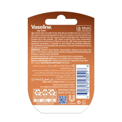 Vista 3 de Terapia de labios VAS .25OZ CACAO BTR