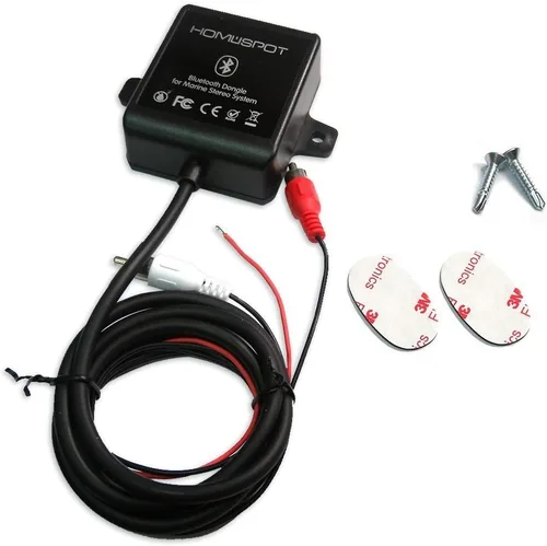 Vista 3 de Adaptador receptor marino Bluetooth impermeable por unidades principales estéreo HomeSpot para yates marinos, barcos, vehículos, automóviles