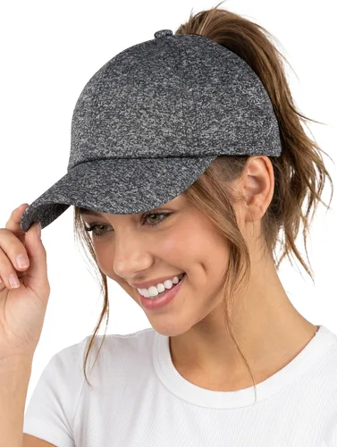 Vista 57 de Funky Junque - Sombrero de cola de caballo para mujer, gorra de béisbol con ajuste ajustable y cola de caballo alta cruzada para uso diario Paquete