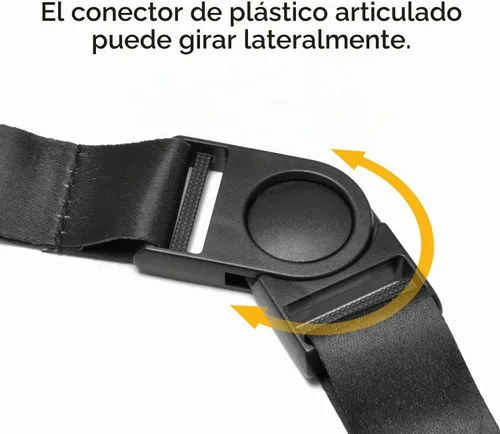 Vista 4 de iPick Image Llavero de metal troquelado para Dodge SRT Hellcat con correa de cordón negro, producto oficial exclusivo