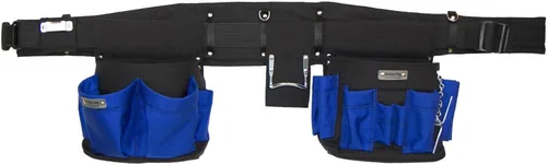 Vista 9 de BOULDER BAG Professional Electrician's MAX Combo con cómodo cinturón de herramientas de soporte de espalda, hebilla de liberación rápida, cinturón