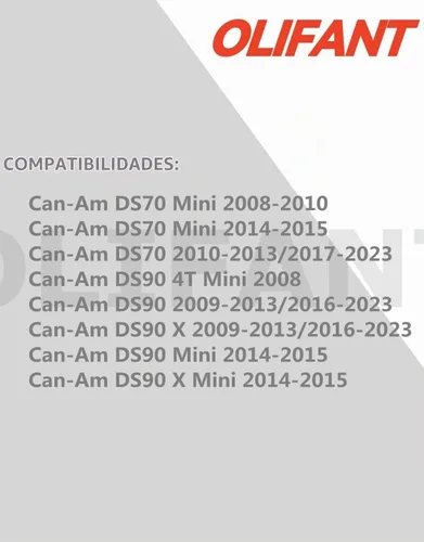 Vista 2 de Motor de arranque para Can-Am DS70 DS90 DS90X 2008-2023 Mini ATV v31200dgf020ll