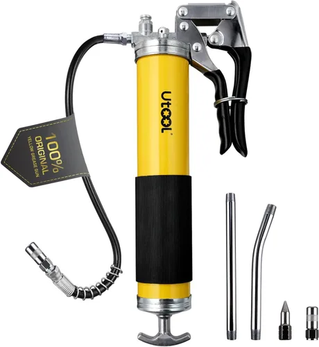 Vista 10 de UTOOL - Manguera flexible de resorte de resina de 18 pulgadas, 1 acoplador normal, roscas de 1/8 NPT