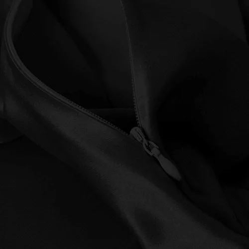 Vista 6 de THXSILK Funda de almohada de seda de 22 momme de seda de morera pura con cremallera oculta, funda de almohada suave y transpirable para cabello