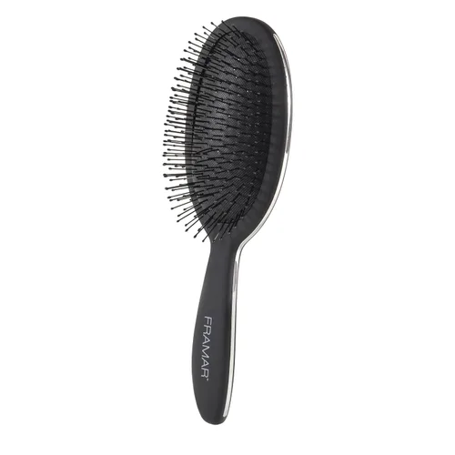 Vista 5 de Framar Cepillo desenredante para cabello rizado – Cepillos para el cabello para mujeres, desenredante húmedo, cepillo para cabello húmedo
