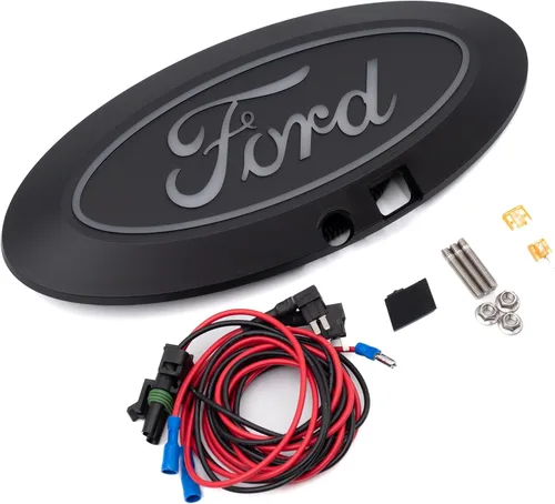 Vista 2 de Putco 92605 - Emblema LED frontal iluminado Ford F-150 - Compatible con modelos 2021-2023 con cámara frontal y lavador de cámara