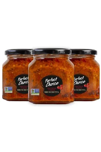 Vista 11 de Perfect Choice Paquete Variado con Deliciosa Bruschetta de Alcachofa, Bruschetta de Espárragos Verdes y Cebolla Caramelizada - Pasta para Untar