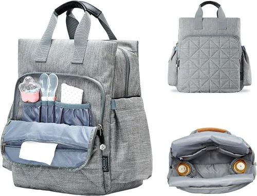 Vista 6 de SOHO, Colecciones, Kenneth, Paquete de Espalda de 5 Bolsas de Pañales.