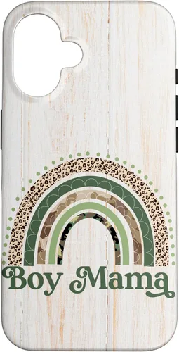 Vista 32 de Funda para iPhone 17 con estampado de leopardo y arcoíris para iPhone 17