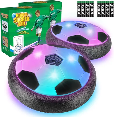 Vista 8 de Pelota de fútbol led luminosa, flotante, para niños y niñas de 3, 4, 5, 6, 7, 8, 9, 10, 11 y 12 años