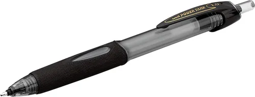 Vista 4 de Bolígrafos Uni-Ball Power Tank RT, punta mediana (1 mm), negro, paquete de 12