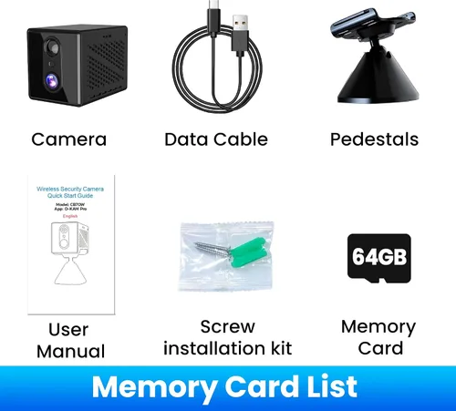Vista 7 de javiscam Cámara de seguridad 4K con tarjeta SD de 64GB, cámara de seguridad alimentada por batería, 100 días de autonomía, detección humana AI