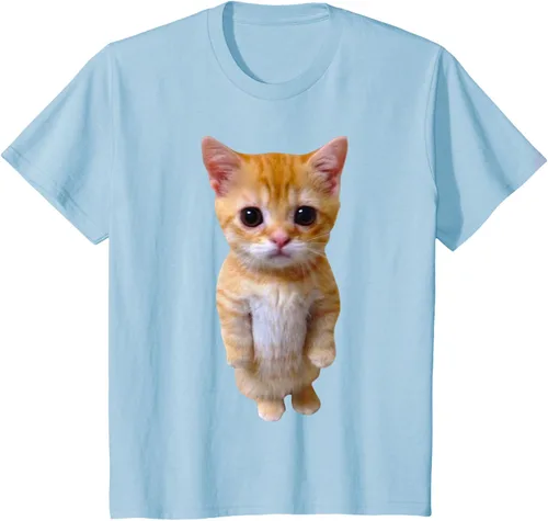 Vista 12 de El Gato Meme Sad Crying Cat Munchkin Kitty Meme Camiseta de moda Small Negro