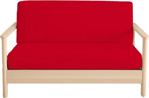 Vista 19 de Fundas para futón sin brazos tamaño individual, fundas de futón 100% algodón egipcio, funda de sofá con cremallera, protector de sofá cama, funda
