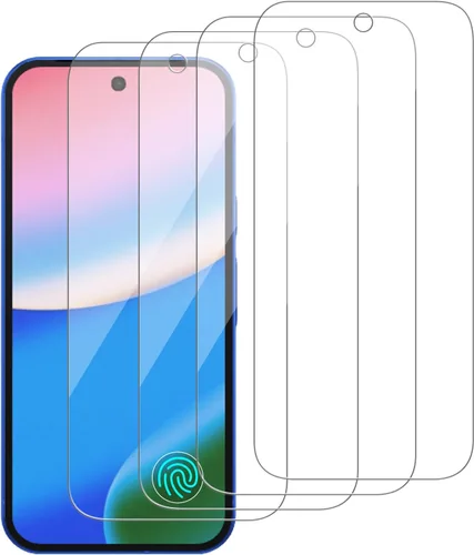 Vista 12 de Paquete de 4 protectores de pantalla de vidrio compatibles con Google Pixel 3 XL [dureza 9H], vidrio templado para pantalla HD, resistente a