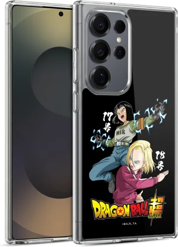 Vista 328 de Head Case Designs Funda de gel con licencia oficial de Dragon Ball Super Group Future Trunks Arc Characters [protección de grado militar] compatible