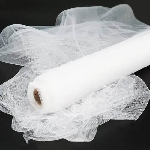 Vista 28 de Rollos de tela de tul, 54 pulgadas por 10 yardas (30 pies), cinta de tul para decoración de fiestas de boda, rollo de tela transparente en bobina