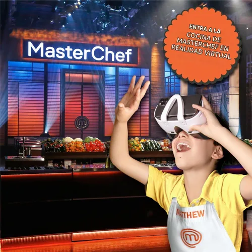 Vista 5 de Abacus Brands VR MasterChef Junior - Libro de cocina para niños de realidad virtual y juego de actividades de aprendizaje interactivo de ciencias