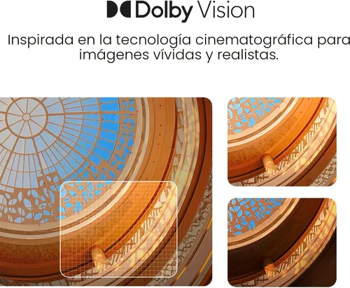 Vista 6 de Hisense - Televisión Smart 50A6H serie A6, de 50 pulgadas, con resolución 4K UHD, con Google TV, compatible con Alexa, Dolby Vision HDR, DTS Virtual