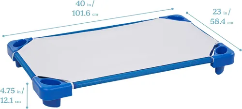 Vista 3 de ECR4Kids - Cama apilable para niños, para el cuidado diurno