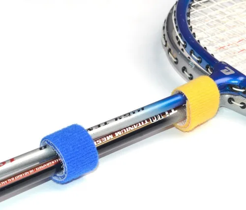 Vista 3 de TFY Cinta De Fijación De Gancho Y Bucle Reutilizable,0.75 Pulgadas De X 180 Pulgadas -Azul