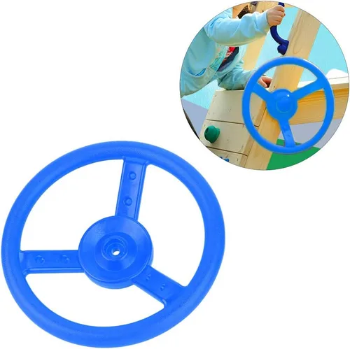 Vista 7 de Accesorio del volante Juego de columpios para patio de recreo de reemplazo (azul)