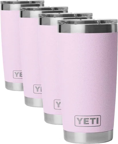 Vista 12 de YETI Rambler - Vaso de acero inoxidable con aislamiento al vacío de 20 onzas con tapa MagSlider Verde mar