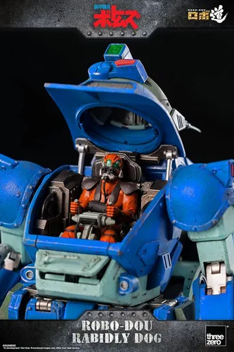 Vista 7 de THREEZERO Armored Trooper VOTOMS: Rabidly Dog ROBO-DOU Figura coleccionable