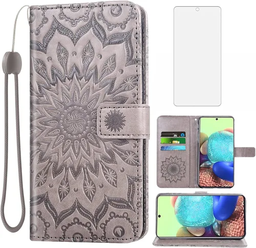 Vista 8 de Funda de teléfono para Samsung Galaxy S20 FE Gaxaly S 20 FE 5G UW 6.5 pulgadas con protector de pantalla de vidrio templado, cubierta delgada