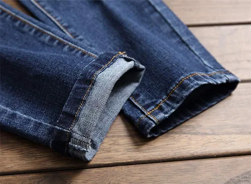 Vista 7 de AITITIA Jeans rasgados de corte regular para hombre