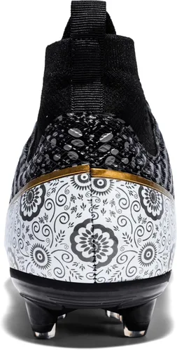Vista 4 de Zapatos de fútbol para hombre, zapatos de fútbol de tierra firme, para adultos, atléticos para exterioresinteriores, profesionales de fútbol sala