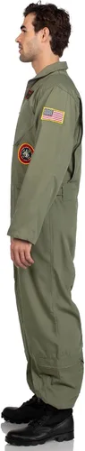 Vista 3 de Leg Avenue Mens Licensed Top Gun Flight Suit Costume